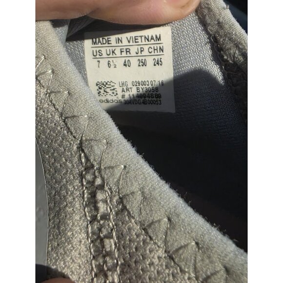 Adidas NMD R1 Boost Womens 8 Gray Pink Running Shoes Low Athletic Gym BY3058 - Picture 9 of 9